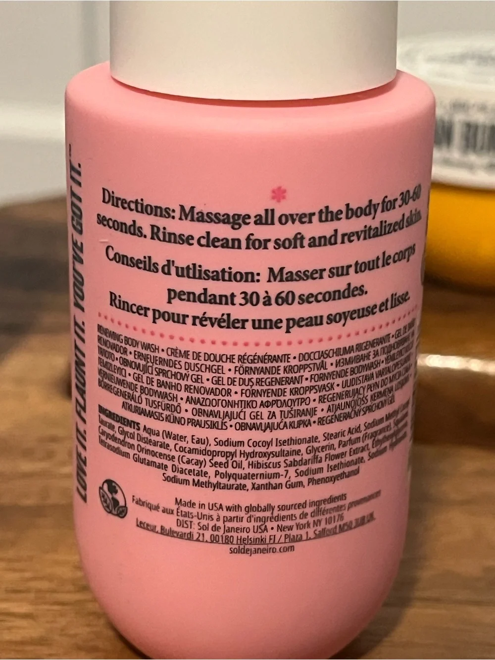 Sol de Janeiro 68 body wash, 59 mist & 62 cream trio